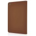 Classical Magnetic Flip Stand Leather Smart Cover Case with Wake / Sleep Function for iPad Air 2 (iPad 6) - Dark Brown