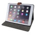 Classical Magnetic Flip Stand Leather Smart Cover Case with Wake / Sleep Function for iPad Air 2 (iPad 6) - Dark Brown