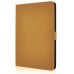 Classical Magnetic Flip Stand Leather Smart Cover Case with Wake / Sleep Function for iPad Air 2 (iPad 6) - Light Brown