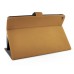 Classical Magnetic Flip Stand Leather Smart Cover Case with Wake / Sleep Function for iPad Air 2 (iPad 6) - Light Brown