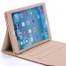 Classical Retro Trend High Impact Folio Old Fashion Leather Flip Stand Case Folding Cover With Belt Clip Buckle For iPad Air iPad 5