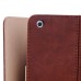 Classical Retro Trend High Impact Folio Old Fashion Leather Flip Stand Case Folding Cover With Belt Clip Buckle For iPad Air iPad 5