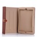 Classical Retro Trend High Impact Folio Old Fashion Leather Flip Stand Case Folding Cover With Belt Clip Buckle For iPad Air iPad 5