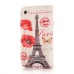 Color Drawing Design Stand Magnetic Wallet Leather Case with Card Slot for iPhone 4/4S - Tower(I Love You)