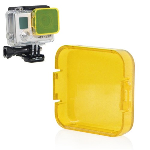 Color Filter Lens for GoPro Hero 3+ - Yellow