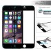 Colored 0.26mm 2.5d 9h Ultra-Thin Tempered Glass Screen Protector For iPhone 6 Plus - Black