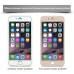 Colored 0.26mm 2.5d 9h Ultra-Thin Tempered Glass Screen Protector For iPhone 6 Plus - Gold