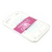 Colored 0.26mm 2.5d 9h Ultra-Thin Tempered Glass Screen Protector For iPhone 6 Plus - White