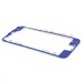 Colored LCD Supporting Frame with Adhesive Sticker for iPhone 5s - Blue