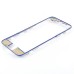 Colored LCD Supporting Frame with Adhesive Sticker for iPhone 5s - Blue