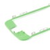 Colored LCD Supporting Frame with Adhesive Sticker for iPhone 5s - Green