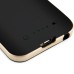 Colorful 3500 mAh Detachable Back Case with Built-in Battery Designed for iPhone 6 4.7 inch - Black/Gold