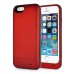 Colorful 3500 mAh Detachable Back Case with Built-in Battery Designed for iPhone 6 4.7 inch - Black/Red