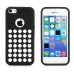 Colorful 5 X 7 Holes Design Fun TPU Case Cover With  For Apple iPhone 5C