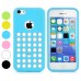 Colorful 5 X 7 Holes Design Fun TPU Case Cover With  For Apple iPhone 5C