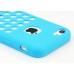 Colorful 5 X 7 Holes Design Fun TPU Case Cover With  For Apple iPhone 5C