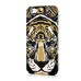 Colorful Artistic Luminous Hard Plastic Animals Leopard Back Cover Case For iPhone 5 / 5s