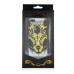 Colorful Artistic Luminous Hard Plastic Animals Yellow Wolf Back Cover Case For iPhone 5 / 5s