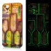 Colorful Artistic Luminous Hard Plastic Retro Goblet Back Cover Case For iPhone 5 / 5s