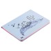 Colorful Blue Feather Swallows Wallet Card Slot Stand Leather Smart Case for iPad Pro 9.7 inch