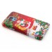 Colorful Christmas Pattern PC Hard Back Case For Samsung Galaxy S5 G900 - Santa And Gifts