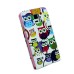 Colorful Drawing Magnetic Vertical Leather Case with Card Slot for Samsung Galaxy Note 4 - Colorful Owls