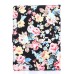 Colorful Floral Sleep / Wake Function Magnetic Stand Flip Leather Case with Card Slot for iPad Air 2 ( iPad 6 ) - Black