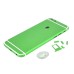 Colorful Metal Rear Housing Cover for iPhone 6 4.7 inch - Green