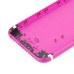 Colorful Metal Rear Housing Cover for iPhone 6 4.7 inch - Magenta