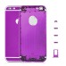 Colorful Metal Rear Housing Cover for iPhone 6 4.7 inch - Purple