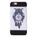 Colorful Painted Hard Back PC Shell Case Cover for iPhone 6 / 6s - Owl Dreamcatcher