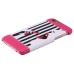 Colorful Painted Hard Back PC Shell Case Cover for iPhone 6 / 6s - Sexy Mouth