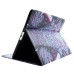 Colorful Picture Printed Artistic Elephant Wallet Card Slot Stand Leather Smart Case For iPad 2 / 3 /4