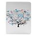 Colorful Picture Printed Blooming Tree Wallet Card Slot Stand Leather Smart Case For iPad 2 / 3 /4