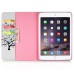 Colorful Picture Printed Blooming Tree Wallet Card Slot Stand Leather Smart Case For iPad Air 2 (iPad 6)