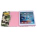 Colorful Picture Printed Camouflage Wallet Card Slot Stand Leather Smart Case For iPad Mini 4