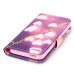 Colorful Picture Printed Make A Wish Wallet Card Slot Stand Leather Case For iPhone 5 / 5s