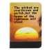 Colorful Picture Printed Sun Rise Wallet Card Slot Stand Leather Smart Case For iPad Mini 1 / 2 / 3