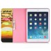 Colorful Picture Printed Sun Rise Wallet Card Slot Stand Leather Smart Case For iPad Mini 1 / 2 / 3