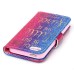 Colorful Picture Printed Though She Be But Little She Is Fierce Wallet Card Slot Stand Leather Case For iPhone 5 / 5s