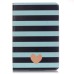 Colorful Printed PU Leather Case Cover for iPad Mini 1 / 2 / 3 - Black And Green Stripe