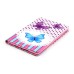 Colorful Printed PU Leather Case Cover for iPad Mini 1 / 2 / 3 - Dot Butterflies