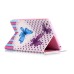 Colorful Printed PU Leather Case Cover for iPad Mini 1 / 2 / 3 - Dot Butterflies