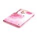 Colorful Printed PU Leather Case Cover for iPad Mini 1 / 2 / 3 - Sakura And House