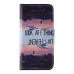 Colorful Printed PU Leather Flip Wallet Stand Case With Card Slots For iPhone 6/6s Plus - Inverted image