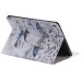 Colorful White Leopard Wallet Card Slot Stand Leather Smart Case for iPad Pro 9.7 inch