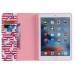 Colorful White Running Horse Wallet Card Slot Stand Leather Smart Case for iPad Pro 9.7 inch