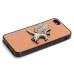 Cool 3D Eagle Pattern Protective TPU Back Case Cover for iPhone 6 / 6s Plus - Brown