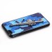 Cool 3D Gun Pattern Camouflage Protective TPU Back Case Cover for iPhone 6 / 6s - Blue