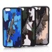 Cool 3D Gun Pattern Camouflage Protective TPU Back Case Cover for iPhone 6 / 6s - Blue